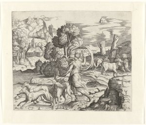 Diana auf der Jagd