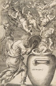 Epimetheus öffnet Pandoras Büchse, 1531-76