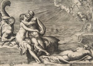 Jupiters Liebe zu Juno entflammt, als sie Venus