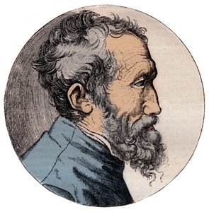 Porträt von Michelangelo Buonarroti