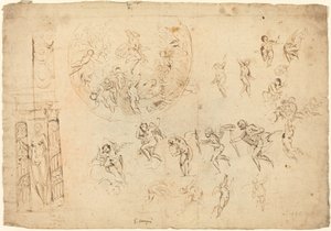 Eine Himmelfahrt und andere Studien von Giulio Campi