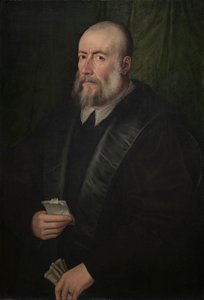 Porträt eines alten Mannes, Mitte 1500er Jahre von Giulio Campi