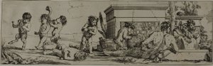 Bacchanal von Giulio Carpioni