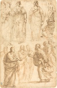 Szenen aus dem Leben des Heiligen Petrus von Giulio Cesare Procaccini