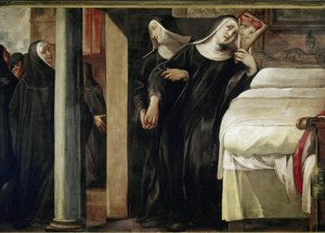 Das Wunder der Schwester Paola Giustini von Giulio Cesare Procaccini