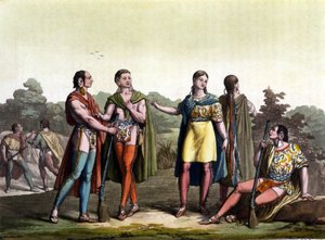 Les Indiens du Canada (les Acadians) in „Le costume ancien et moderne“