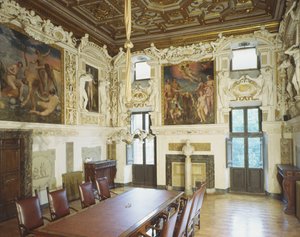 Halle der vier Jahreszeiten von Giulio Mazzoni