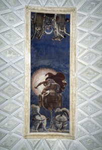 Decke des Sonnenzimmers im Palazzo del Te in Mantua