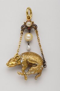 Anhänger des Ordens vom Goldenen Vlies von Giulio Romano