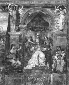 Papst Urban I. (gest. 230) zwischen Gerechtigkeit und Nächstenliebe, Raphael-Räume