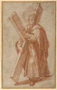 Die zwölf Apostel: St. Andreas von Giulio Romano