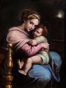 Die Jungfrau und das Kind, ca. 1517-19 von Giulio Romano