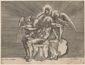 Pieta von Giulio Sanuto