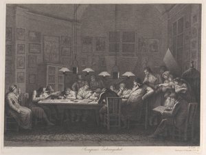 Rosaspinas Zeichenschule von Giulio Tomba
