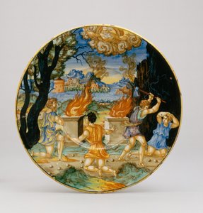 Teller von Giulio da Urbino