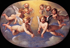 Herrlichkeit der Engel von Giuseppe Cesari von Giuseppe Cesari