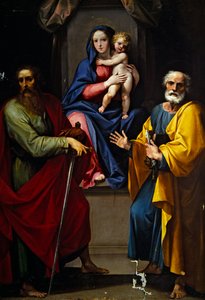 Madonna und Kind mit St. Paul und St. Peter