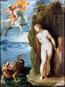 Perseus rettet Andromeda von Giuseppe Cesari