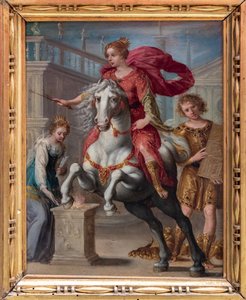 Freigebigkeit (oder Religion) von follower of Giuseppe Cesari