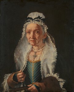 Porträt einer alten Dame