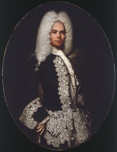 Porträt von Graf Flaminio Tassi (?) von Giuseppe  Ghislandi