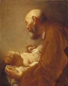 Heiliger Simon mit dem Christuskind von Giuseppe Angeli