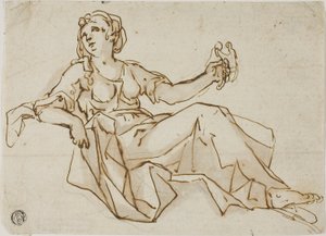 Allegorische Figur der Mäßigung von Giuseppe Antonio Caccioli