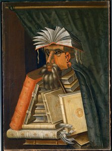 Der Bibliothekar von Giuseppe Arcimboldo