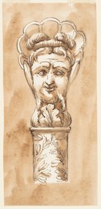 Kopf eines Spazierstocks von Giuseppe Barberi