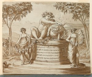 Grabdenkmal für den Dichter Tagerini von Giuseppe Barberi