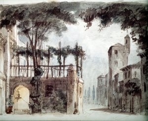 Dekoration von „Rigoletto“ von Giuseppe Verdi von Giuseppe Bertoja