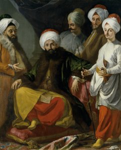 Die türkische Botschaft in Neapel im Jahr 1741