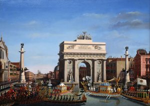 Der Einzug Napoleons in Venedig am 29. November 1807
