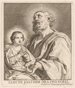 Heiliger Joachim und die junge Jungfrau Maria