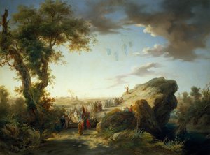 St. Johannes der Täufer predigt von Giuseppe Camino