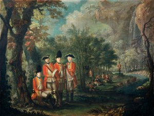 Das 25. Regiment zu Fuß in Menorca, ca. 1771