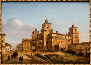 Ferrara Schloss von Giuseppe Chittò Barucchi