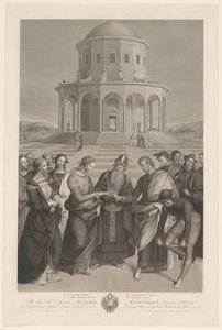 Hochzeit von Maria und Josef von Giuseppe Longhi