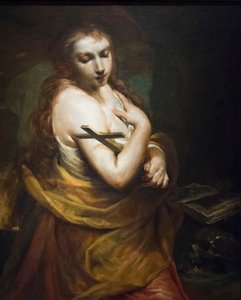 Büßende Magdalena von Giuseppe Maria (1665 1747) Crespi