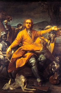 Porträt eines Jägers, von Giuseppe Maria Crespi von Giuseppe Maria (1665 1747) Crespi