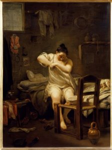 Der Floh von Giuseppe Maria Crespi