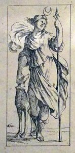 Tarotkarten aus dem 17. Jahrhundert von Giuseppe Maria Mitelli von Giuseppe Maria Mitelli