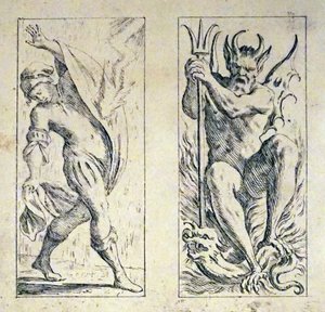 Tarotkarten des 17. Jahrhunderts von Giuseppe Maria Mitelli