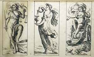 Tarotkarten des 17. Jahrhunderts von Giuseppe Maria Mitelli