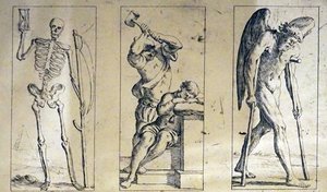 Tarotkarten des 17. Jahrhunderts von Giuseppe Maria Mitelli