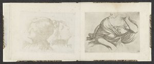 Oberkörper einer Frau von Giuseppe Maria Mitelli