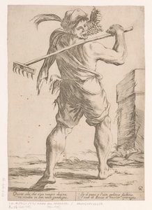 Traubenpflücker von Giuseppe Maria Mitelli