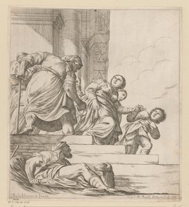 Königin Vashti wird verbannt von Giuseppe Maria Mitelli