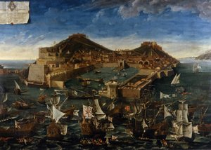 Porto Ferraio (Elba), Gemälde von G.M. Terreni