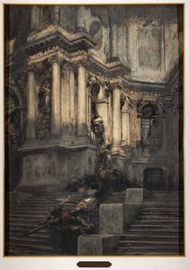 In der Kathedrale von Giuseppe Mentessi
